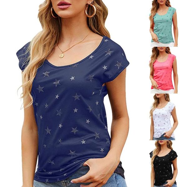 women's t-shirt star printing t shirt summer women short sleeve leisure tee casual ladies female shirts plus size woman clothing 2021, White
women's t-shirt star printing t shirt summer women short sleeve leisure tee casual ladies female shirts plus size woman clothing 2021, White