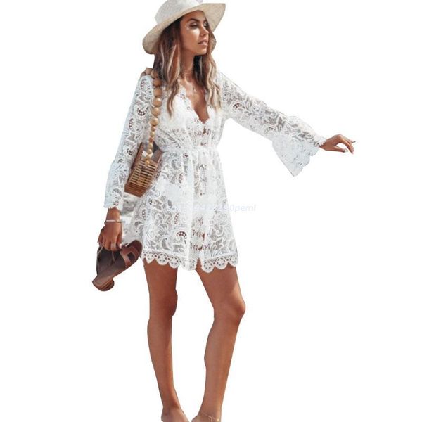 one-piece suits women swimsuit beach cover up crochet lace v-neck bikini kimono cardigan dropship
one-piece suits women swimsuit beach cover up crochet lace v-neck bikini kimono cardigan dropship