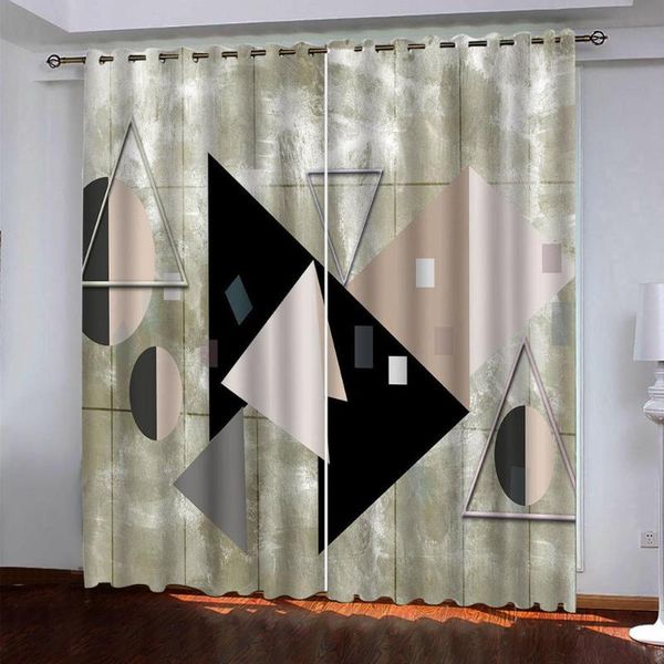 curtain & drapes european modern style custom blackout curtains for bedroom window geometry hd printing
curtain & drapes european modern style custom blackout curtains for bedroom window geometry hd printing
