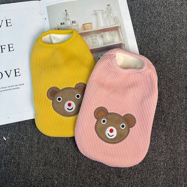pet cloth autumn and winter psh teddy fight fat dog pet vt cat