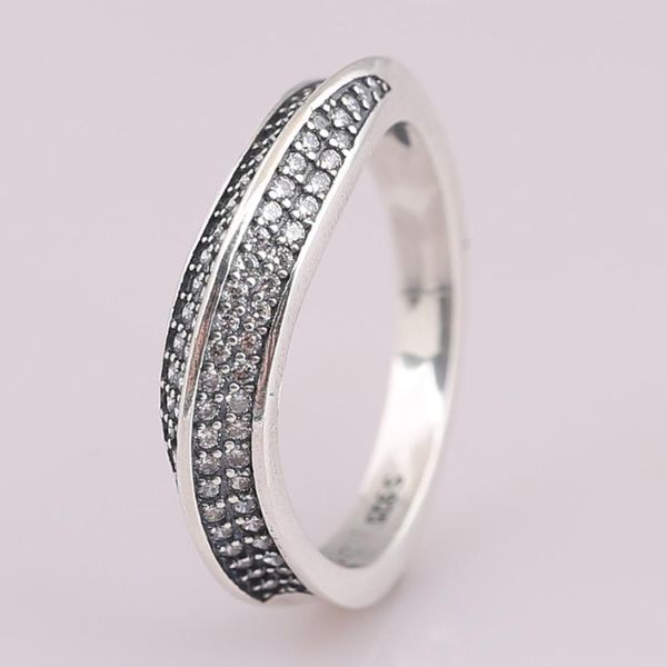 cluster rings authentic s925 ring elegant waves with crystal for women wedding party gift fit lady fine jewelry, Golden;silver
cluster rings authentic s925 ring elegant waves with crystal for women wedding party gift fit lady fine jewelry, Golden;silver
