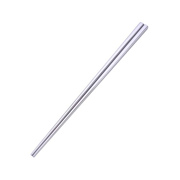chopsticks 1 pair 304 stainless steel square tail reusable metal polished for home (silver)
chopsticks 1 pair 304 stainless steel square tail reusable metal polished for home (silver)