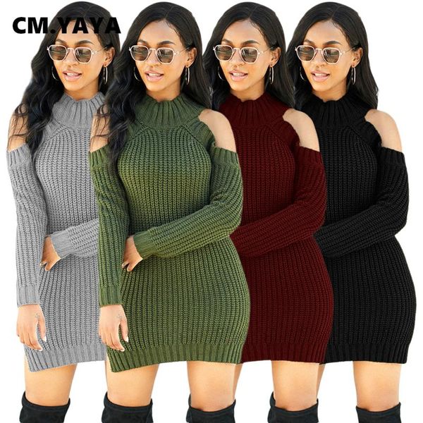 casual dresses cm.yaya women winter mini dress solid turtleneck full fashion above knee night club party sweater, Black;gray
casual dresses cm.yaya women winter mini dress solid turtleneck full fashion above knee night club party sweater, Black;gray