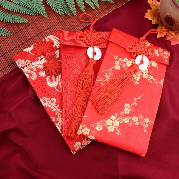 gift wrap 3pcs chinese style red envelopes brocade bag money fabric pockets for year wedding (rando
gift wrap 3pcs chinese style red envelopes brocade bag money fabric pockets for year wedding (rando