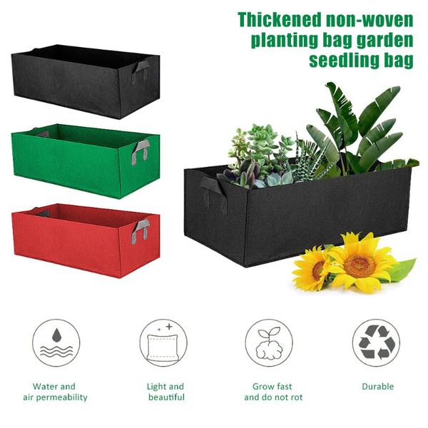 planters & pots non-woven grow bags raised garden flower bag vegetable planting planter pot with handles for plants nursery 
planters & pots non-woven grow bags raised garden flower bag vegetable planting planter pot with handles for plants nursery