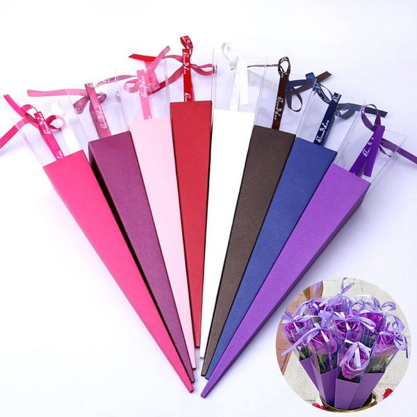 gift wrap colorful cone single flowers paper bag storage with silk ribbon florist flower packing for festival wedding
gift wrap colorful cone single flowers paper bag storage with silk ribbon florist flower packing for festival wedding
