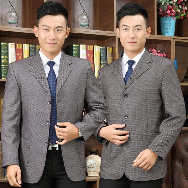 men suit jacket middle-aged one-piece korean-style casual 2021 spring and autumn slim fit men's suits & blazers, White;black
men suit jacket middle-aged one-piece korean-style casual 2021 spring and autumn slim fit men's suits & blazers, White;black
