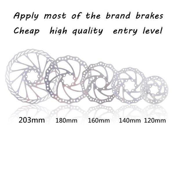 bike brakes 203mm/180mm/160mm/140mm/120mm 6 inches stainless steel rotor disc for mountain road cruiser bicycle parts dh
bike brakes 203mm/180mm/160mm/140mm/120mm 6 inches stainless steel rotor disc for mountain road cruiser bicycle parts dh