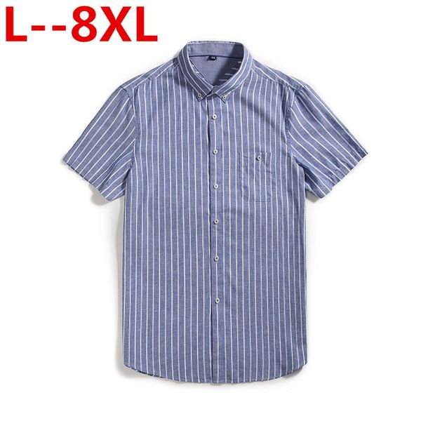 plus large size 9xl 8xl 7xl 6xl 5xl 4xl mens business casual short sleeved shirt classic striped male social dress shirts men's, White;black
plus large size 9xl 8xl 7xl 6xl 5xl 4xl mens business casual short sleeved shirt classic striped male social dress shirts men's, White;black