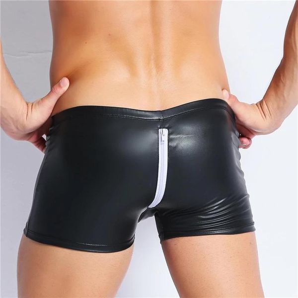 underpants mens open crotch leather short pants for latex bodycon zipper crotchless patent fetish boxer sissy, Black;white
underpants mens open crotch leather short pants for latex bodycon zipper crotchless patent fetish boxer sissy, Black;white