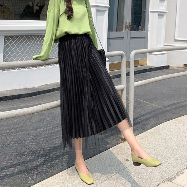 skirts pleated skirt fashion ladies acrylic high waist slim mesh panel long vintage summer beach skirts#g40, Black
skirts pleated skirt fashion ladies acrylic high waist slim mesh panel long vintage summer beach skirts#g40, Black