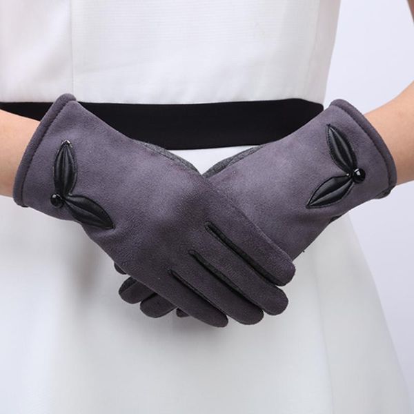fingerless gloves fashion 2021 leather women touch screen outdoor winter warm mittens, Blue;gray
fingerless gloves fashion 2021 leather women touch screen outdoor winter warm mittens, Blue;gray