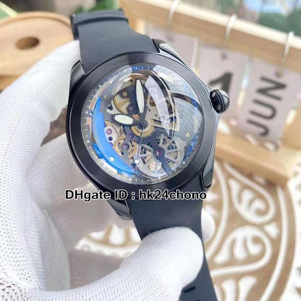 bubble automatic mens watch l082/03165 082.400.98/0373 sq15 black steel case skull dial rubber strap sport watches, Slivery;brown 
bubble automatic mens watch l082/03165 082.400.98/0373 sq15 black steel case skull dial rubber strap sport watches, Slivery;brown