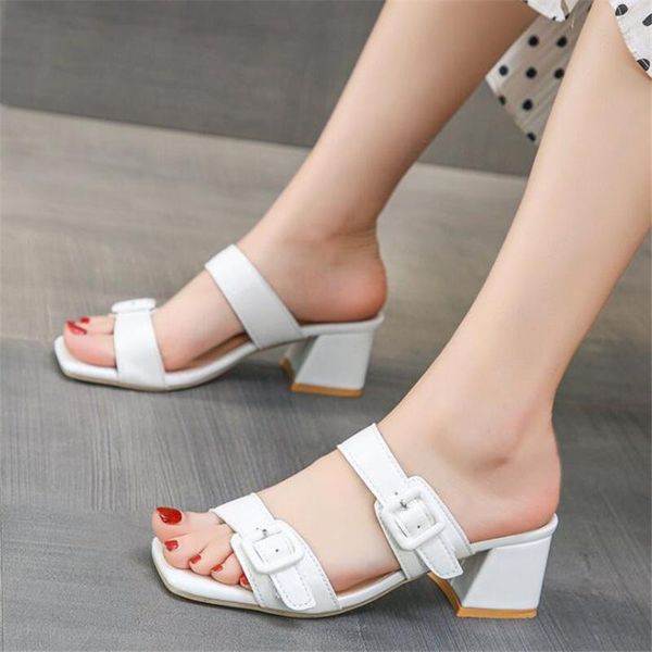 women fashion summer high heel open toe sandals lady comfortable slippers female pu belt buckle large sizes, Black
women fashion summer high heel open toe sandals lady comfortable slippers female pu belt buckle large sizes, Black