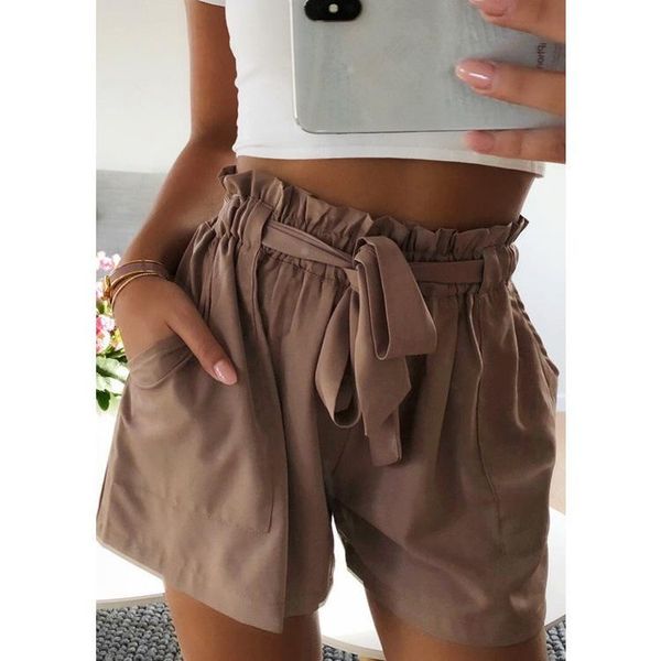 women's shorts summer women pocket high waist solid casual short pants female sports trousers bow drawstring fashion sexy, White;black
women's shorts summer women pocket high waist solid casual short pants female sports trousers bow drawstring fashion sexy, White;black