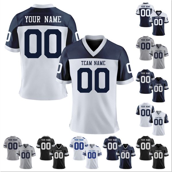 personalized football jersey stitch team name/number football game training breathable soft tee shirts for men/girl/kid big size, Black
personalized football jersey stitch team name/number football game training breathable soft tee shirts for men/girl/kid big size, Black
