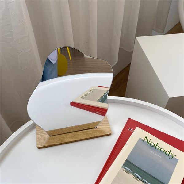 mirrors ins makeup mirror irregular make up star shape acrylic lens wooden base maquillaje beauty tools drop
mirrors ins makeup mirror irregular make up star shape acrylic lens wooden base maquillaje beauty tools drop