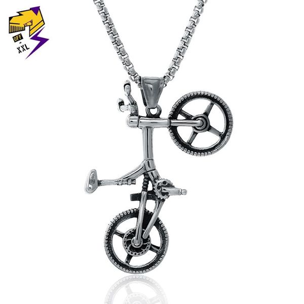 pendant necklaces vintage bike for men women stainless steel antique silver bicycle long chains tyle bmx jewelry
pendant necklaces vintage bike for men women stainless steel antique silver bicycle long chains tyle bmx jewelry