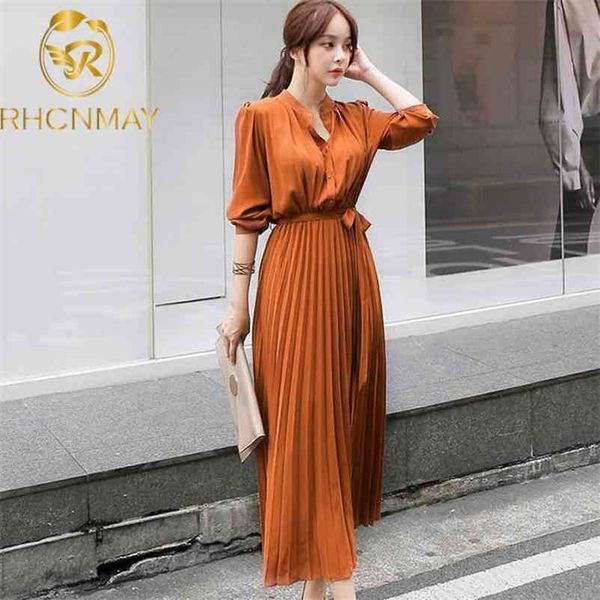 summer pleated bodycon long dress women vintage chiffon sleeve party casual vestidos woman bow belt clothing 210520, Black;gray
summer pleated bodycon long dress women vintage chiffon sleeve party casual vestidos woman bow belt clothing 210520, Black;gray