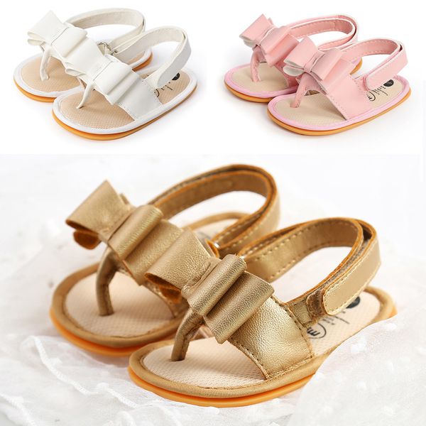 Sandals Baby Boys Girls Bow Sandals Soft Non-slip Rubber Sole Summer Flat Walking Shoes Baby Shoes Summer Childrens Shoes, White
Sandals Baby Boys Girls Bow Sandals Soft Non-slip Rubber Sole Summer Flat Walking Shoes Baby Shoes Summer Childrens Shoes, White