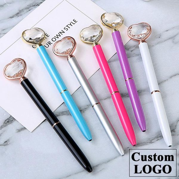 ballpoint pens custom logo metal love diamond pen el promotional gift crystal rollerball luxury, Blue;orange
ballpoint pens custom logo metal love diamond pen el promotional gift crystal rollerball luxury, Blue;orange