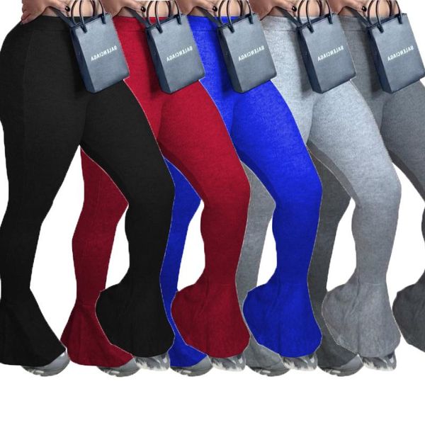 women's pants & capris hhdmv 2021 women spring fashion street casual style long elastic high waist pure color flared trousers, Black;white
women's pants & capris hhdmv 2021 women spring fashion street casual style long elastic high waist pure color flared trousers, Black;white