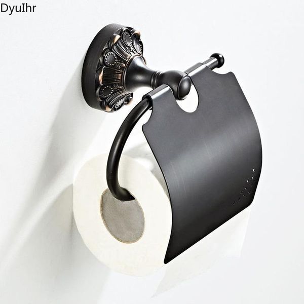 toilet paper holders wall-mounted black brass square flower chassis roll holder towel bathroom accessories
toilet paper holders wall-mounted black brass square flower chassis roll holder towel bathroom accessories