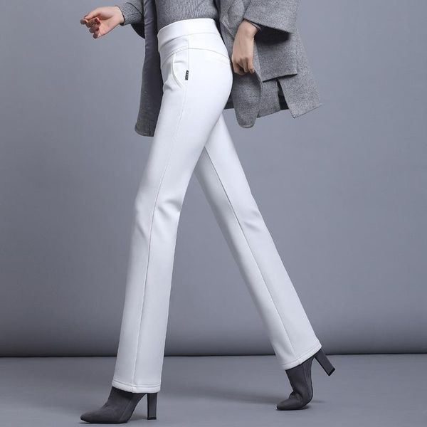 winter velvet thick white flared pants female straight high waist stretch casual trousers black blue plue size 4xl women's & capris, Black;white
winter velvet thick white flared pants female straight high waist stretch casual trousers black blue plue size 4xl women's & capris, Black;white