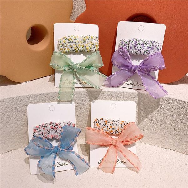 hair accessories fashion children's cute yarn bow duckbill clip korean sweet girl princess floral fabric folds bb headdress, Slivery;white
hair accessories fashion children's cute yarn bow duckbill clip korean sweet girl princess floral fabric folds bb headdress, Slivery;white