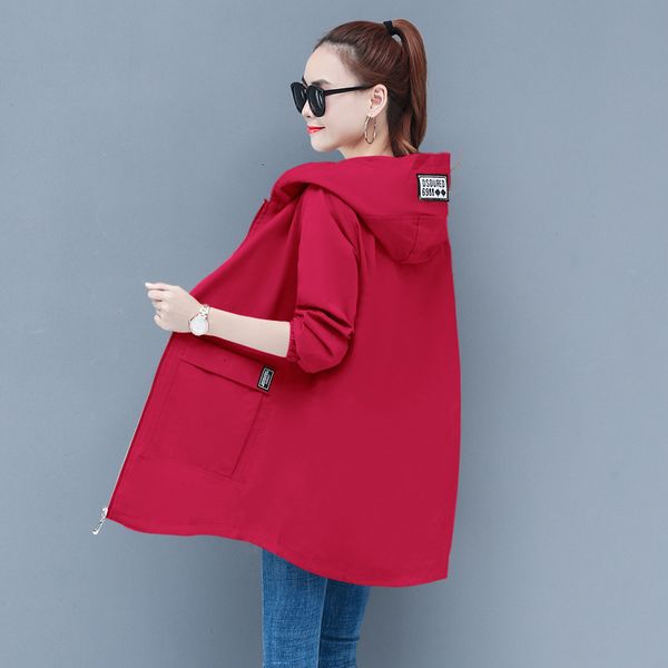 women's jackets autumn thin windbreaker korean large size loose hooded coat casual female baseball uniform outwear women 6xl y505 umoy, Black;brown
women's jackets autumn thin windbreaker korean large size loose hooded coat casual female baseball uniform outwear women 6xl y505 umoy, Black;brown