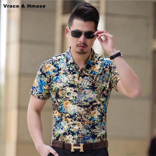 no.821 high-quality soft comfortable silk cotton short sleeve shirt summer 2021 bronzing printing fashion boutique men men's casual shi, White;black
no.821 high-quality soft comfortable silk cotton short sleeve shirt summer 2021 bronzing printing fashion boutique men men's casual shi, White;black