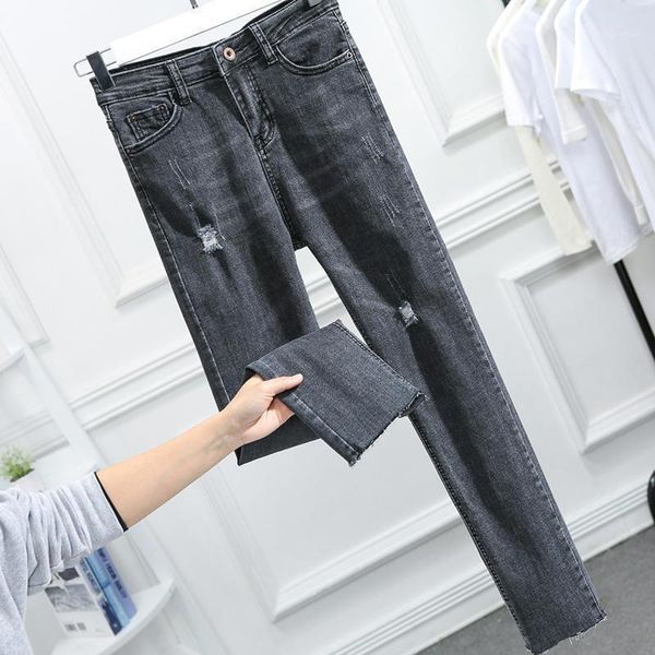 women's jeans plus size ladies denim trousers women boyfriend stretch high waist mom casual pants female hk407, Blue
women's jeans plus size ladies denim trousers women boyfriend stretch high waist mom casual pants female hk407, Blue
