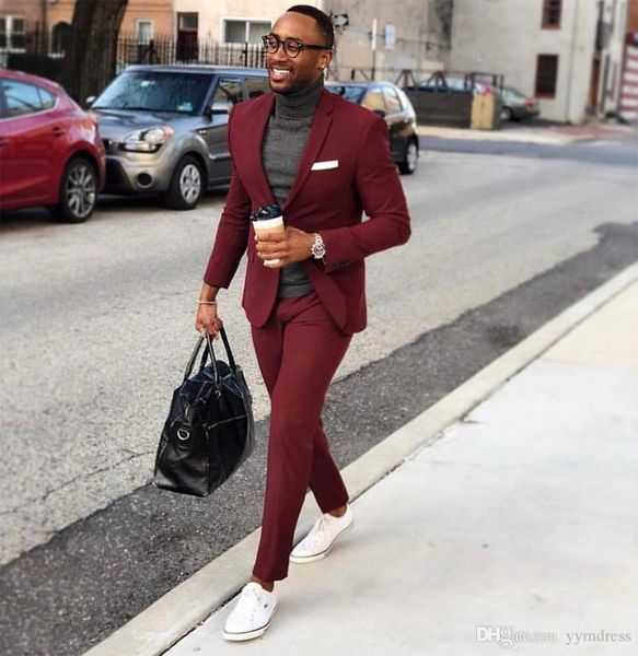 fashion casual burgundy men suits notched lapel one button prom suit wedding slim fit tuxedos back vent blazer(jacket+pants) men's & bl, White;black
fashion casual burgundy men suits notched lapel one button prom suit wedding slim fit tuxedos back vent blazer(jacket+pants) men's & bl, White;black