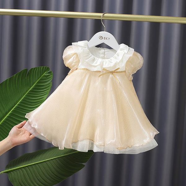baby girls sweet dress summer children fairy princess soft temperament net veil with short sleeves kids girl's dresses, Red;yellow
baby girls sweet dress summer children fairy princess soft temperament net veil with short sleeves kids girl's dresses, Red;yellow