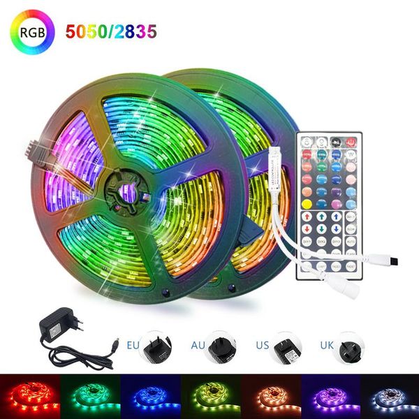 5m 10m 15m 20m led strip 2835 ip20 rgb light flexible ribbon stripe dc 12v diode tape ir controller adapter strips
5m 10m 15m 20m led strip 2835 ip20 rgb light flexible ribbon stripe dc 12v diode tape ir controller adapter strips