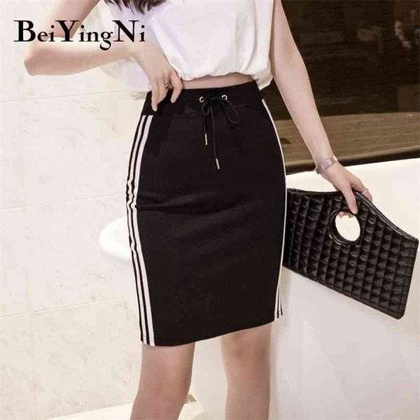 striped mini skirts womens casual drawstring fashion high waist slim vintage 90s retro short skirt female clothes 210506, Black
striped mini skirts womens casual drawstring fashion high waist slim vintage 90s retro short skirt female clothes 210506, Black
