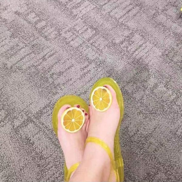summer women jelly sandals watermelon lemon fruit ladies flip-flops shoes female fashion beach slippers sm051, Black
summer women jelly sandals watermelon lemon fruit ladies flip-flops shoes female fashion beach slippers sm051, Black