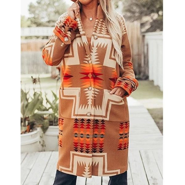 women's wool & blends wepbel plaids tweedst long coat windbreaker autumn women sleeve printing pocket woolen outwear, Black
women's wool & blends wepbel plaids tweedst long coat windbreaker autumn women sleeve printing pocket woolen outwear, Black