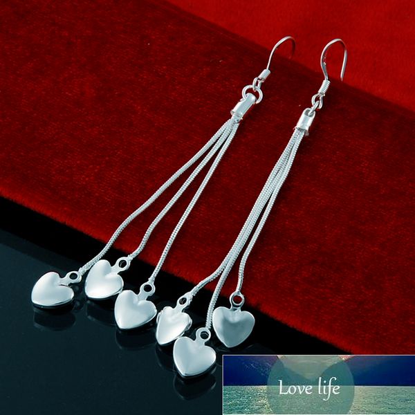 silver earrings for women lovely heart long tassel earing brincos femme wedding bridal jewelry accessories bijoux gift wholesale
silver earrings for women lovely heart long tassel earing brincos femme wedding bridal jewelry accessories bijoux gift wholesale
