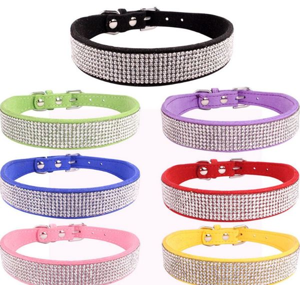comfortable suede fiber crystal dog collar glitter rhinestone zinc alloy buckle for small dogs cats decoration
comfortable suede fiber crystal dog collar glitter rhinestone zinc alloy buckle for small dogs cats decoration