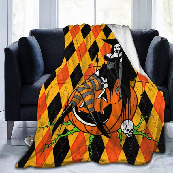 BiDuBiLu Soft Throw Halloween Plaid Argyle Pattern Witch Pumpkin Blanket Fit Bed- Fluffy Fleece Blanket Cozy for Camping
BiDuBiLu Soft Throw Halloween Plaid Argyle Pattern Witch Pumpkin Blanket Fit Bed- Fluffy Fleece Blanket Cozy for Camping
