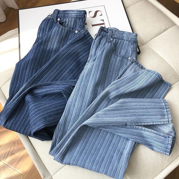 women's jeans simple high street stretch straight-leg spring and autumn dark blue fashionable cotton wide-leg
women's jeans simple high street stretch straight-leg spring and autumn dark blue fashionable cotton wide-leg