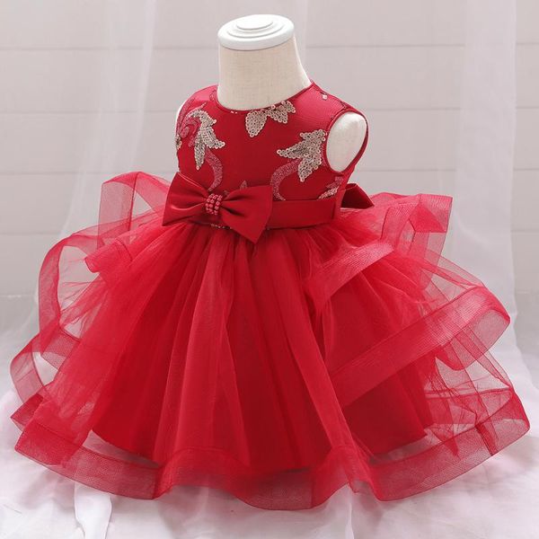 girl's dresses red 1 years birthdays baby girl dress lace beads flower baptism for clothes party wedding princess, Red;yellow
girl's dresses red 1 years birthdays baby girl dress lace beads flower baptism for clothes party wedding princess, Red;yellow