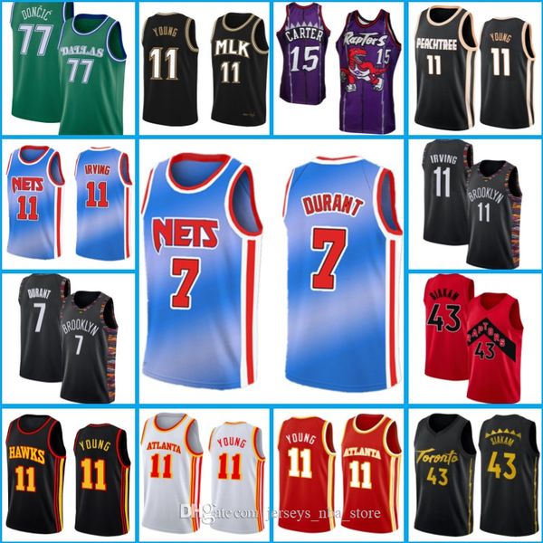 vince 15 carter baskeball toronto raptors jersey pascal 43 siakam brooklyn nets kevin james durant harden trae 11 young, Black;red
vince 15 carter baskeball toronto raptors jersey pascal 43 siakam brooklyn nets kevin james durant harden trae 11 young, Black;red