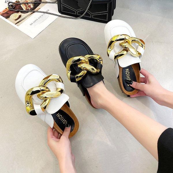 slippers fashion baotou mules women summer 2021 british style retro flip-flops are trending on instagram woman sandals, Black
slippers fashion baotou mules women summer 2021 british style retro flip-flops are trending on instagram woman sandals, Black