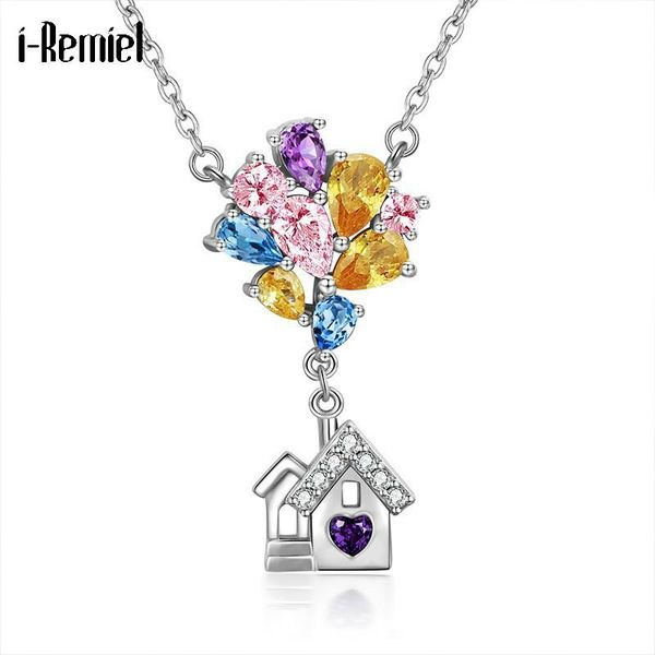 pendant necklaces trendy heart house shack necklace fashion lady colorful crystal rhinestone flower choker female girls jewelry, Silver
pendant necklaces trendy heart house shack necklace fashion lady colorful crystal rhinestone flower choker female girls jewelry, Silver