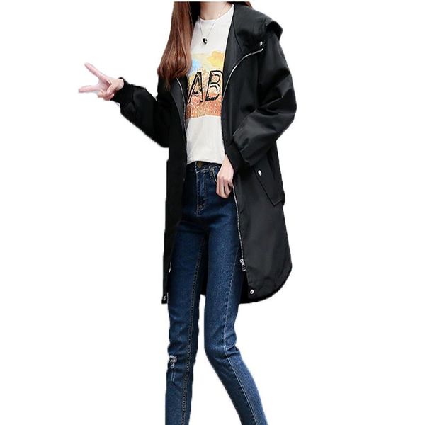women's trench coats fashion ladies hooded coat 2021 autumn long sleeve loose casual big size 3xl women solid medium windbreaker, Tan;black
women's trench coats fashion ladies hooded coat 2021 autumn long sleeve loose casual big size 3xl women solid medium windbreaker, Tan;black