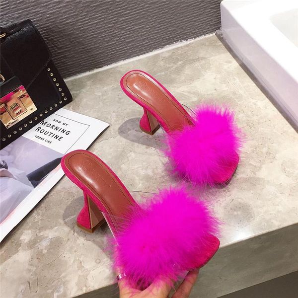 slippers 2021 summer fashion women open toe fur slides mules designer suede black rose high heels flock party shoes
slippers 2021 summer fashion women open toe fur slides mules designer suede black rose high heels flock party shoes