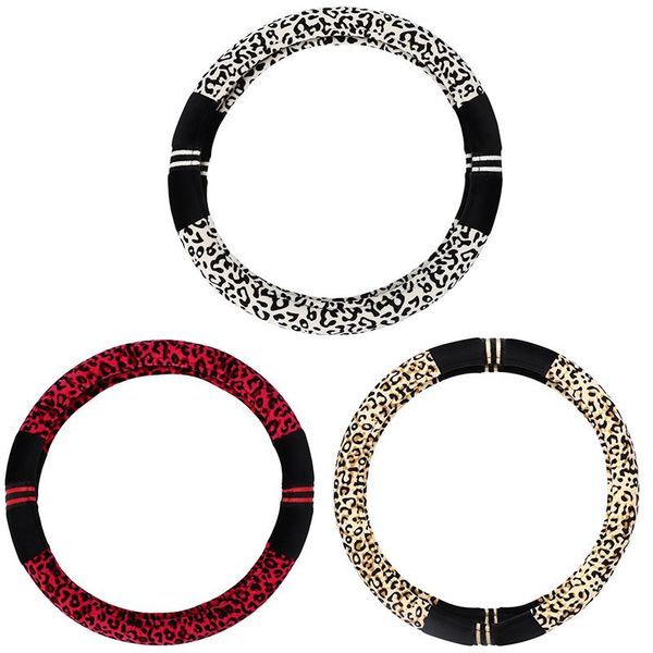steering wheel covers luxury leopard print fashionable plush car cover, universal fit, keep warm for suv
steering wheel covers luxury leopard print fashionable plush car cover, universal fit, keep warm for suv