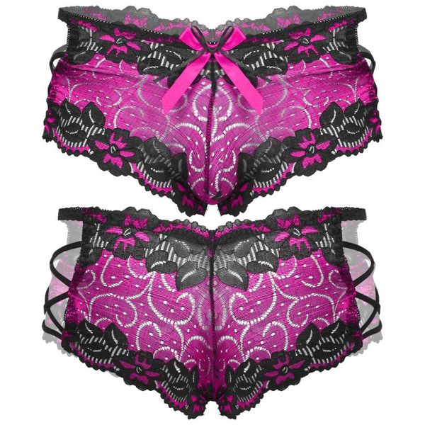 underpants mens lace bowknot briefs strappy sides hollow out boxers low waist elastic waistband sissy underwear erotic lingerie, Black;white
underpants mens lace bowknot briefs strappy sides hollow out boxers low waist elastic waistband sissy underwear erotic lingerie, Black;white
